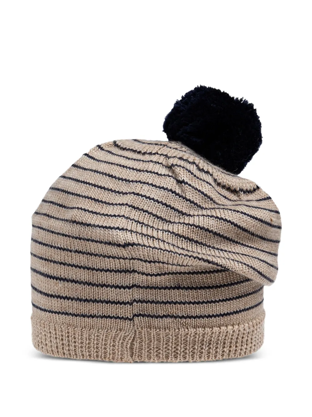 Konges Sløjd striped-pattern pompom beanie hat | Knitted Hats | Image 2