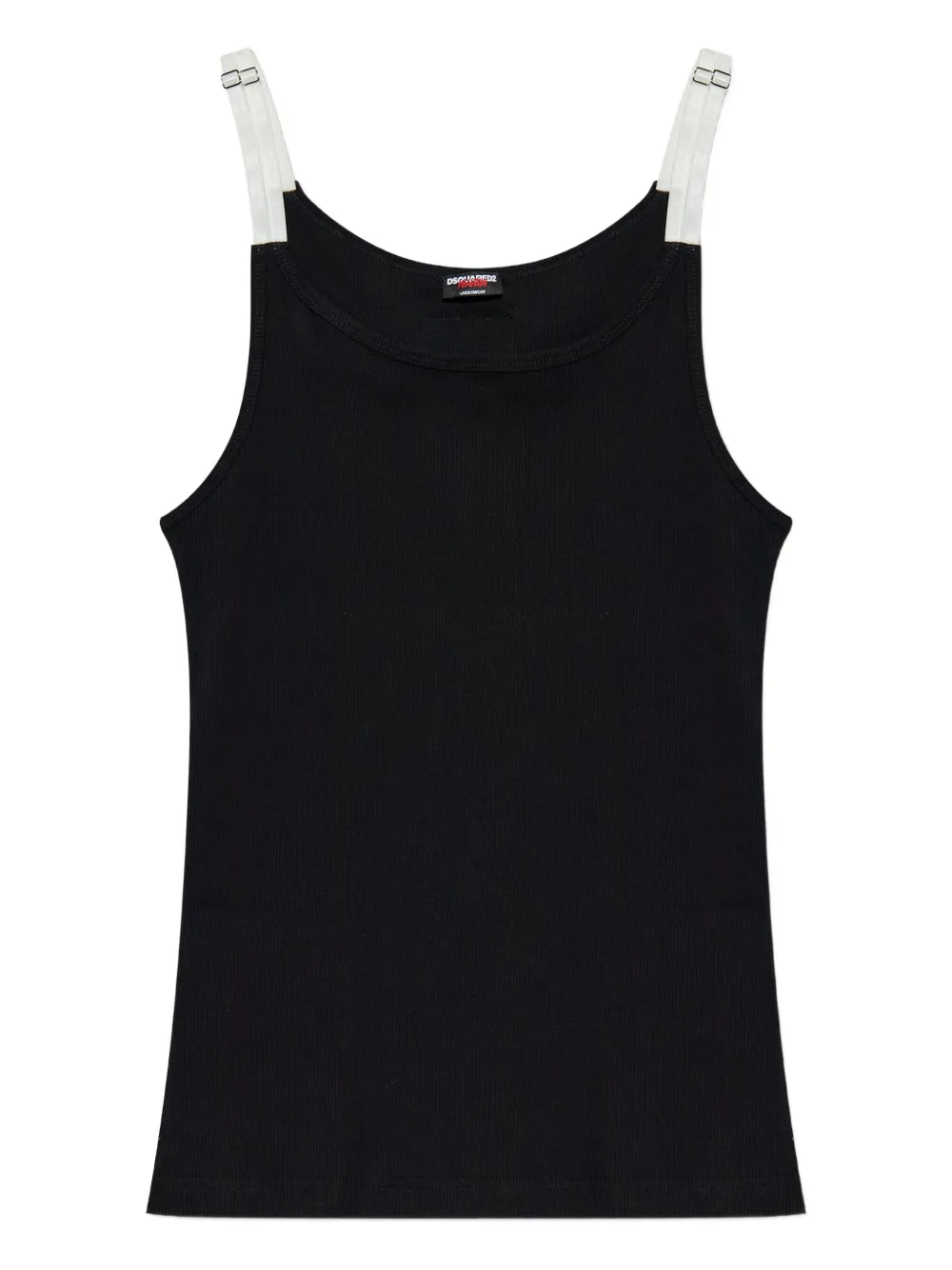DSQUARED2 x Magliano double-strap tank top | Black | Image 1