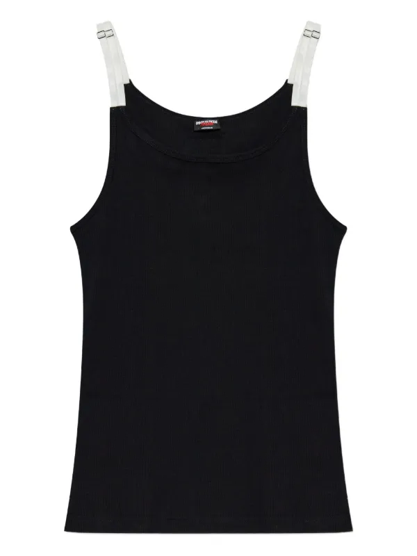 トップス magliano tanktop Magliano Dirty White Cotton Nudo Wrapped Tank Top | Garmentory