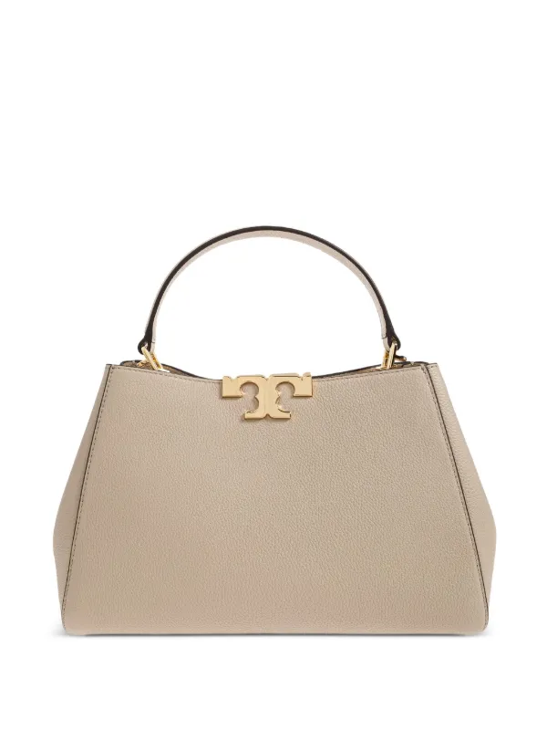 Tory Burch Medium Eleanor Soft Satchel in Grey