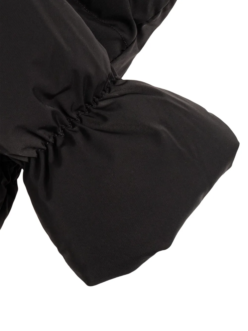 Rethinkit Studios Logo-detail Mittens In Black