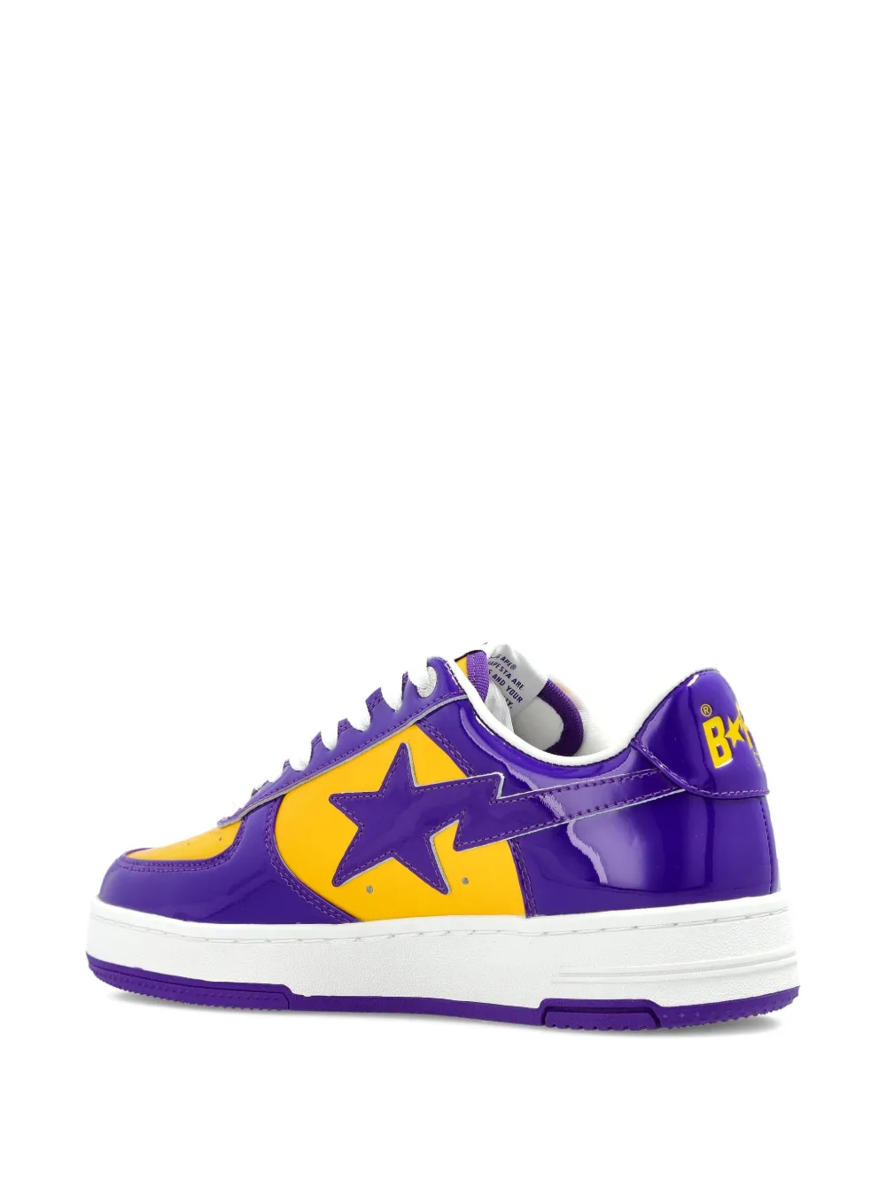 A BATHING APE Bape Sta sneakers met vlakken Paars