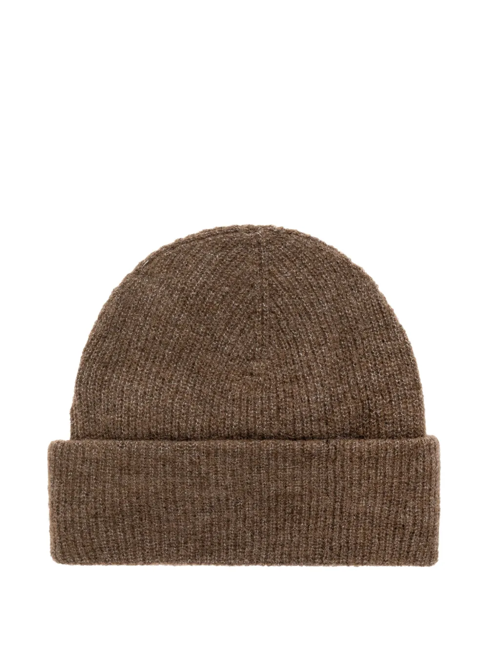 RETHINKIT STUDIOS ribbed logo-patch beanie hat | Image 2