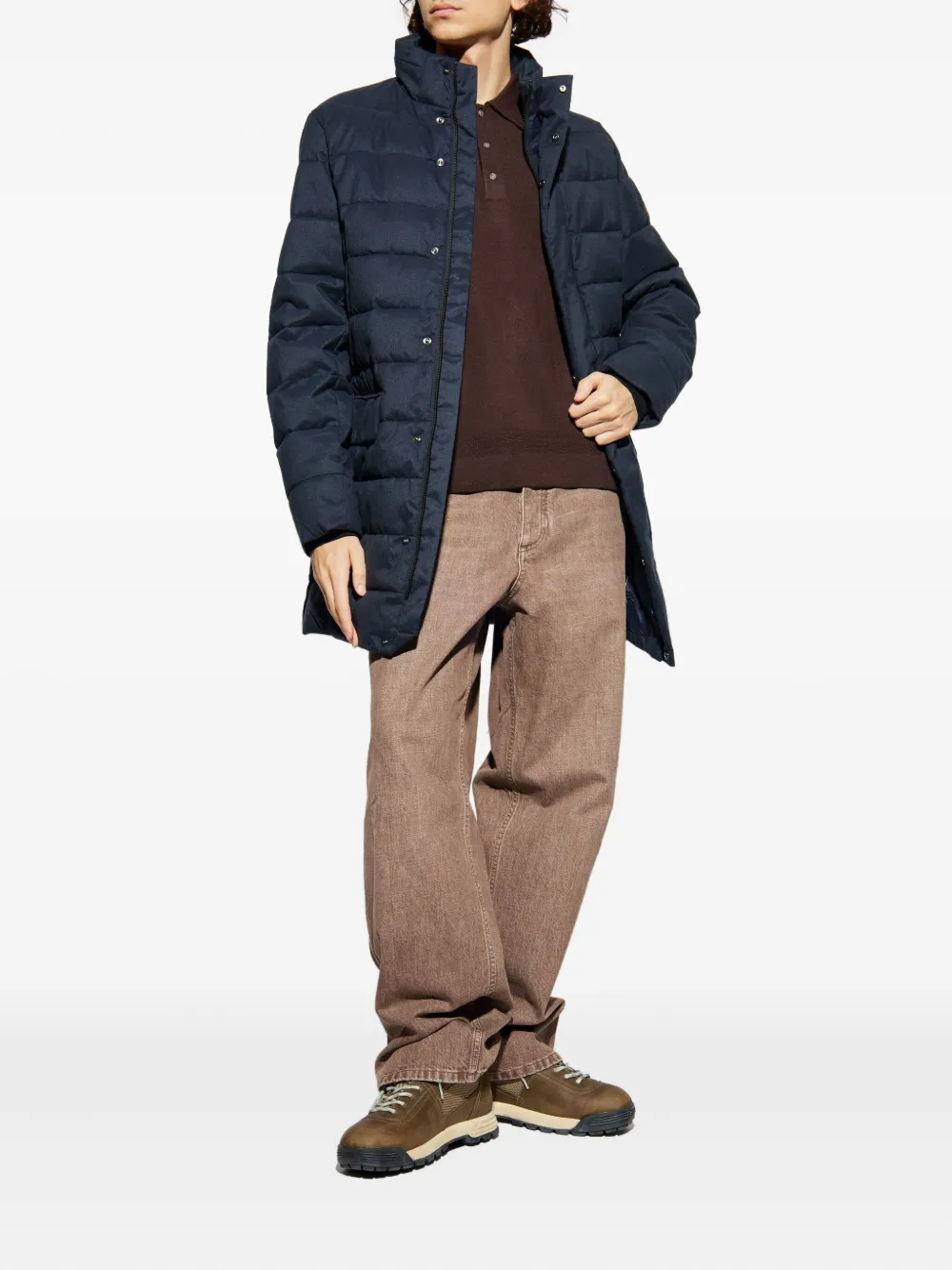 Save The Duck padded pocket coat - Blauw