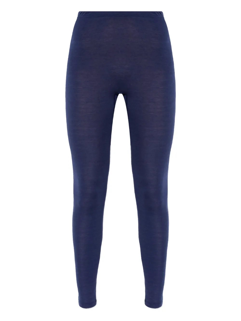 Hanro Elasticated-waistband Leggings In Blue