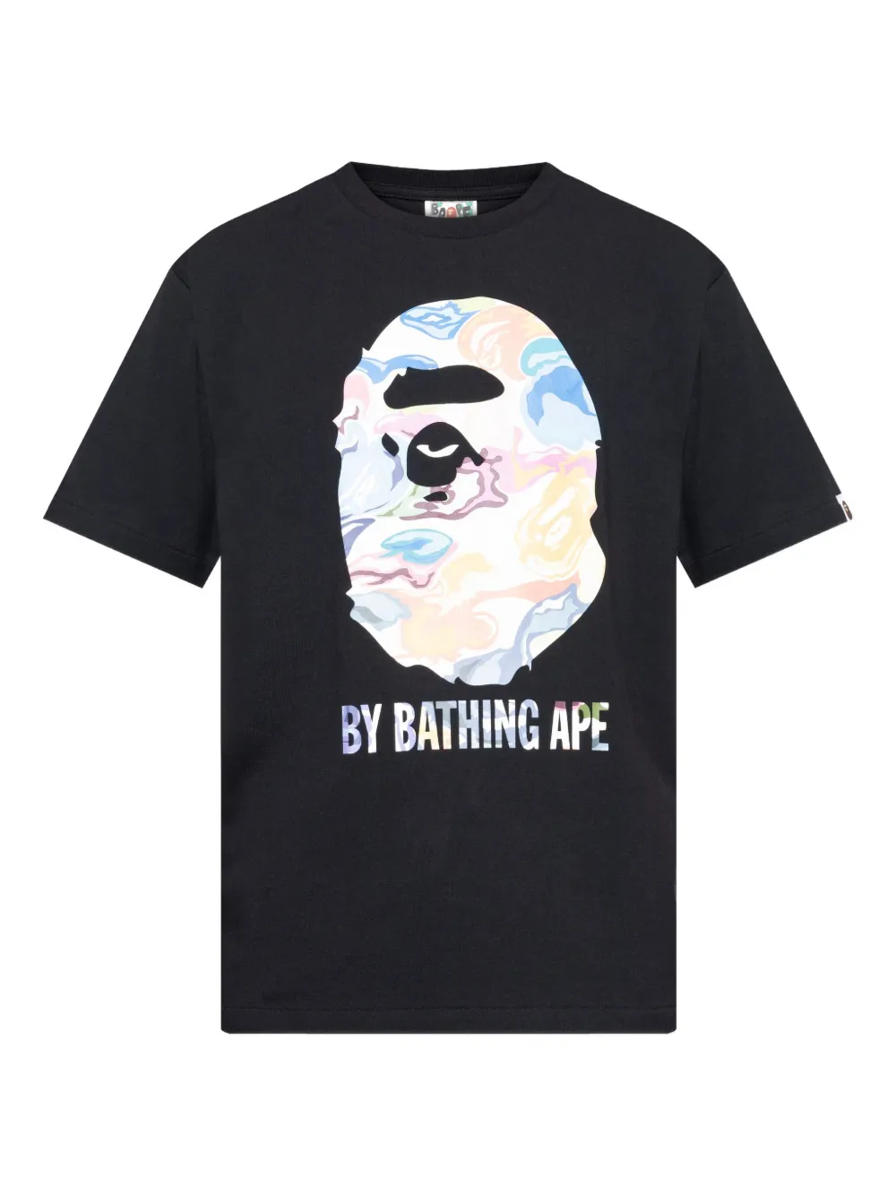 A BATHING APE® graphic-print T-shirt | Black | Image 1