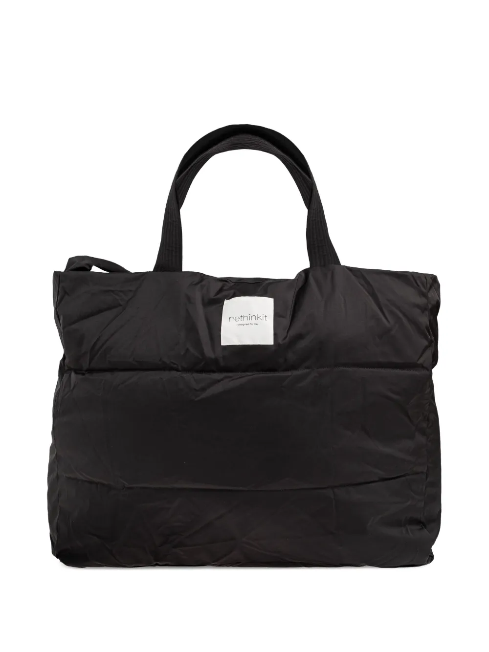 RETHINKIT STUDIOS padded top-handles tote bag | negro | Image 1