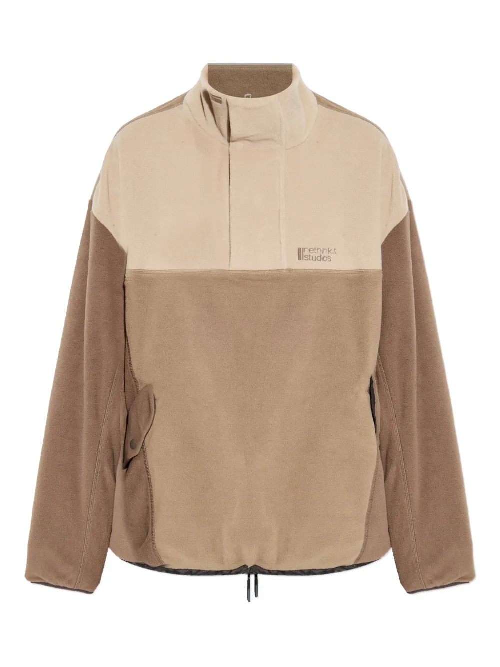 RETHINKIT STUDIOS sweatshirt i fleece | brun | Image 1
