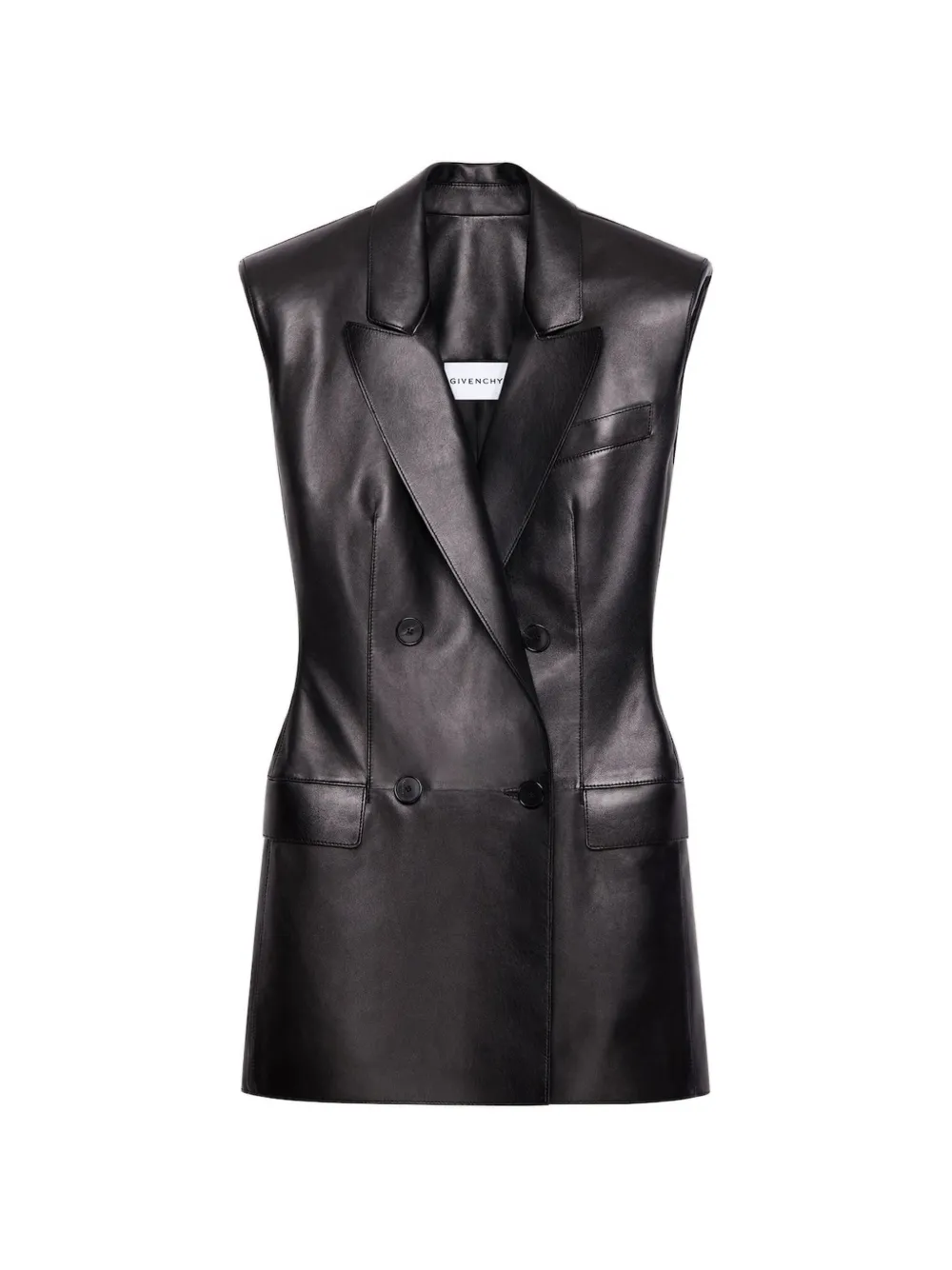 Givenchy Doppelreihige Weste - Schwarz