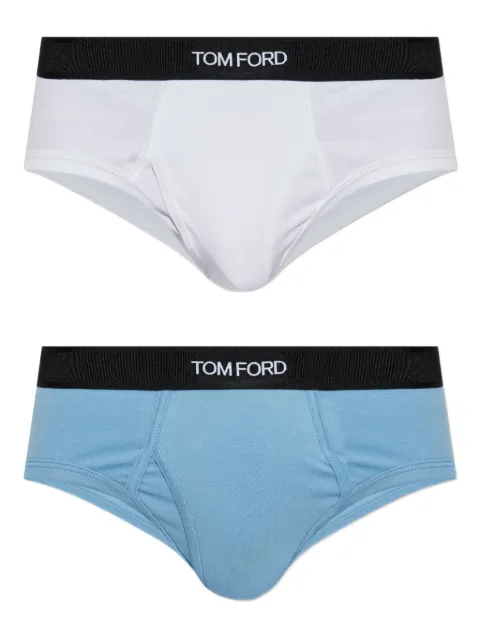 TOM FORD set de dos piezas de ropa interior con logo en la pretina