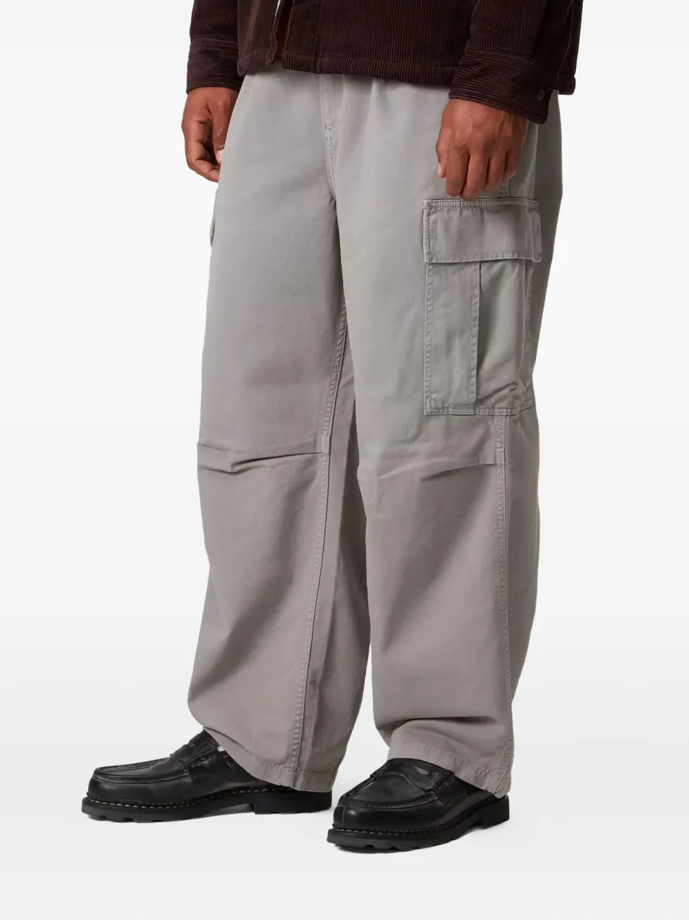 Carhartt WIP cargo cotton trousers - Grijs