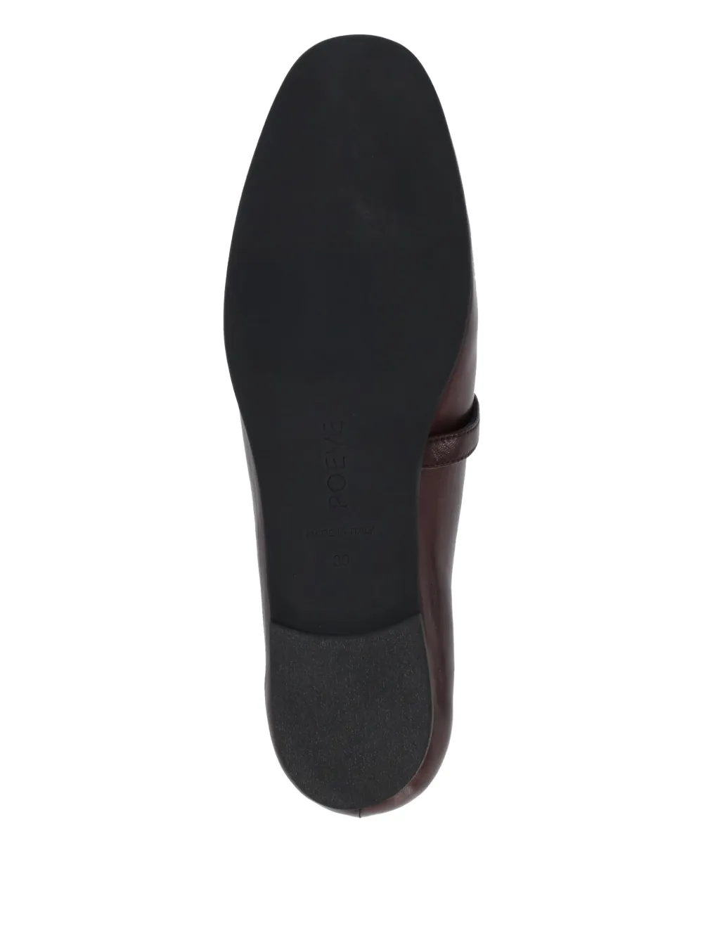 Poeve Avery Ballet Flats In Brown