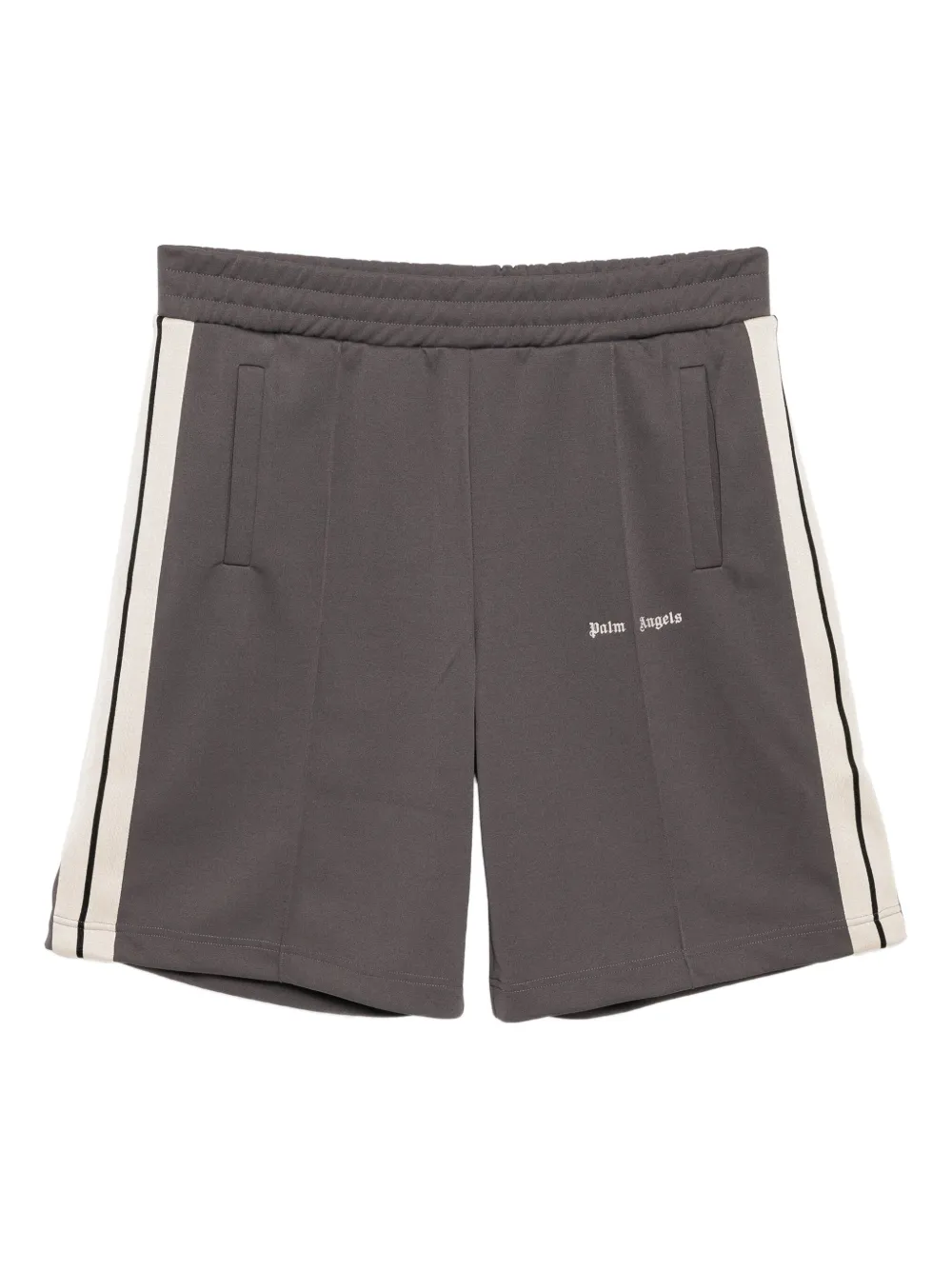 Palm Angels logo track short | Grey | Image 1
