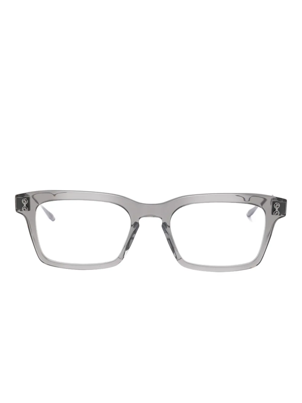 Akoni square-frame glasses | Grey | Image 1