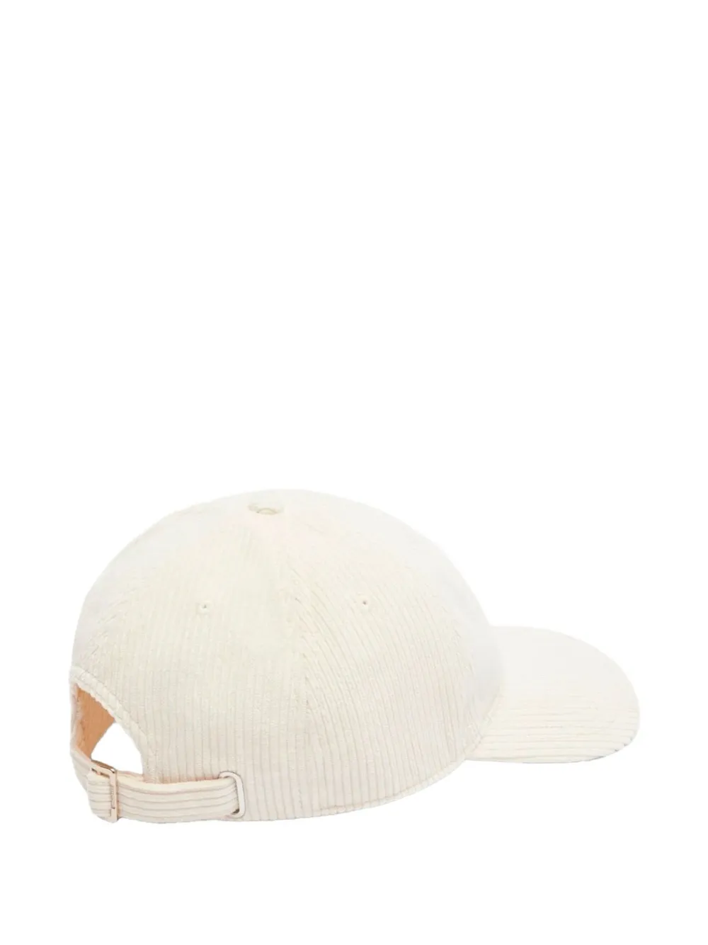 Lacoste Cotton Corduroy Cap In White