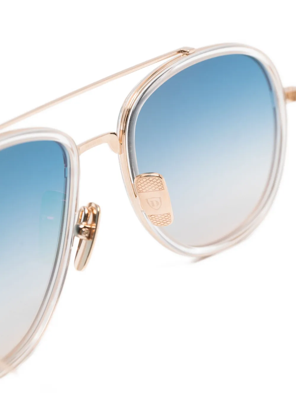 Dita Eyewear Artoa.79x zonnebril met piloten montuur Goud