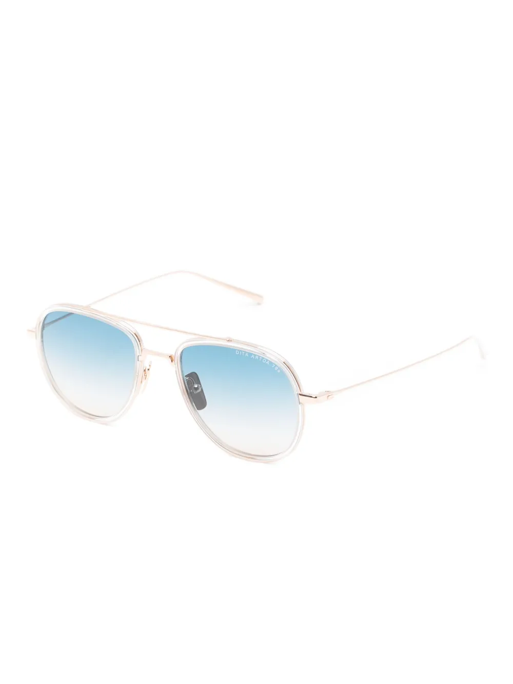 Dita Eyewear Artoa.79x zonnebril met piloten montuur - Goud