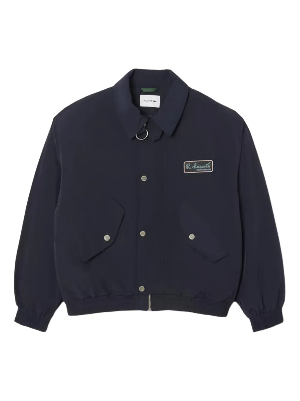 Lacoste buttoned blouson jacket | Blue | Image 1