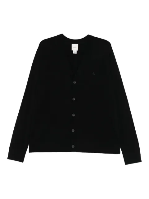 Calvin Klein logo-embroidered cardigan