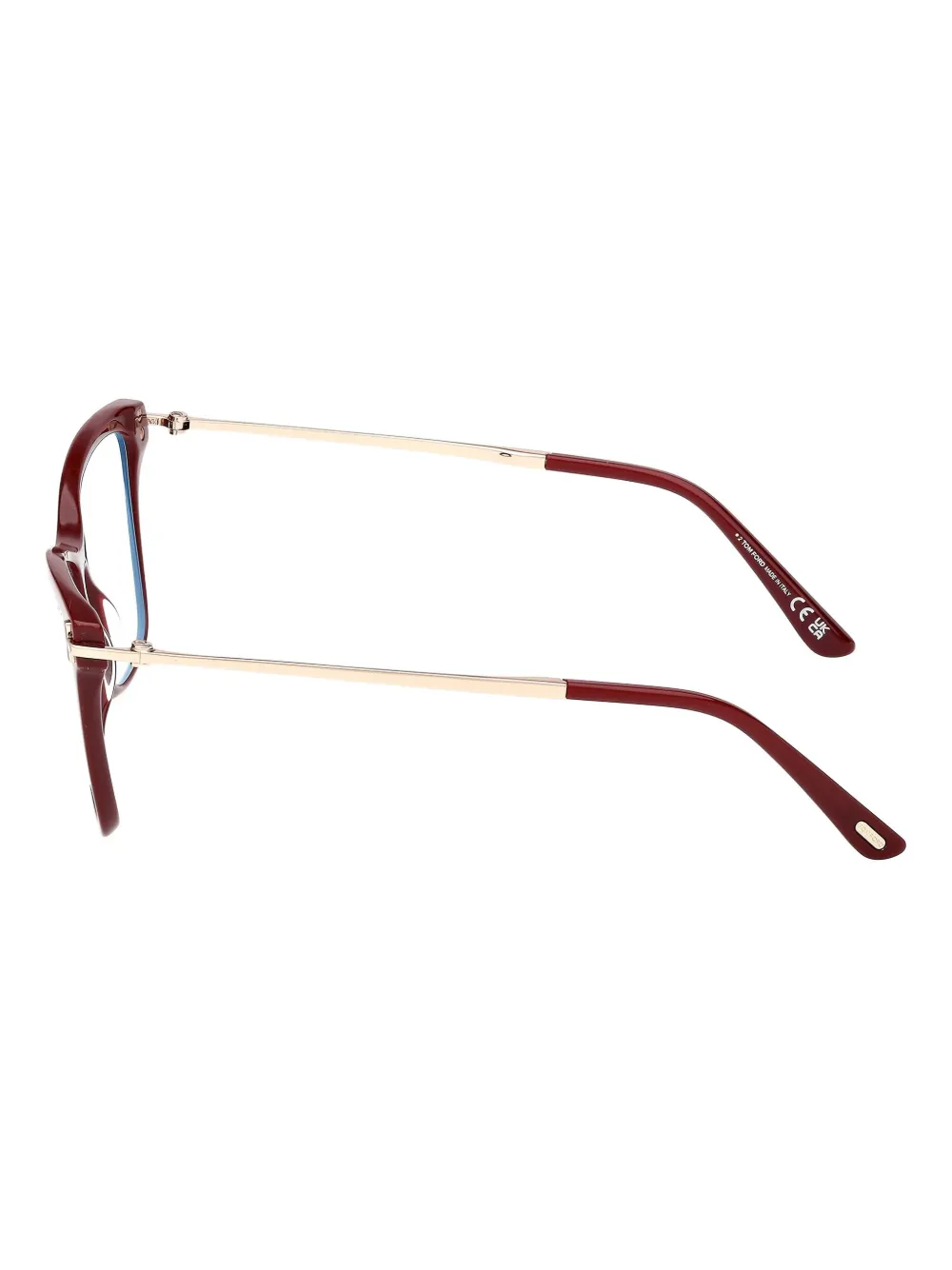 Tom Ford Cat-eye-frame Glasses In Red