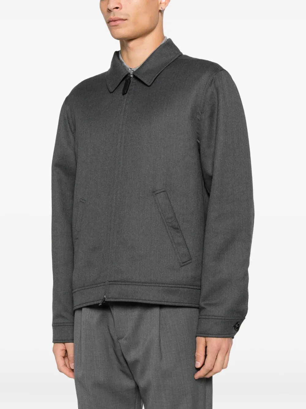 Brioni Gemêleerd jack Grijs