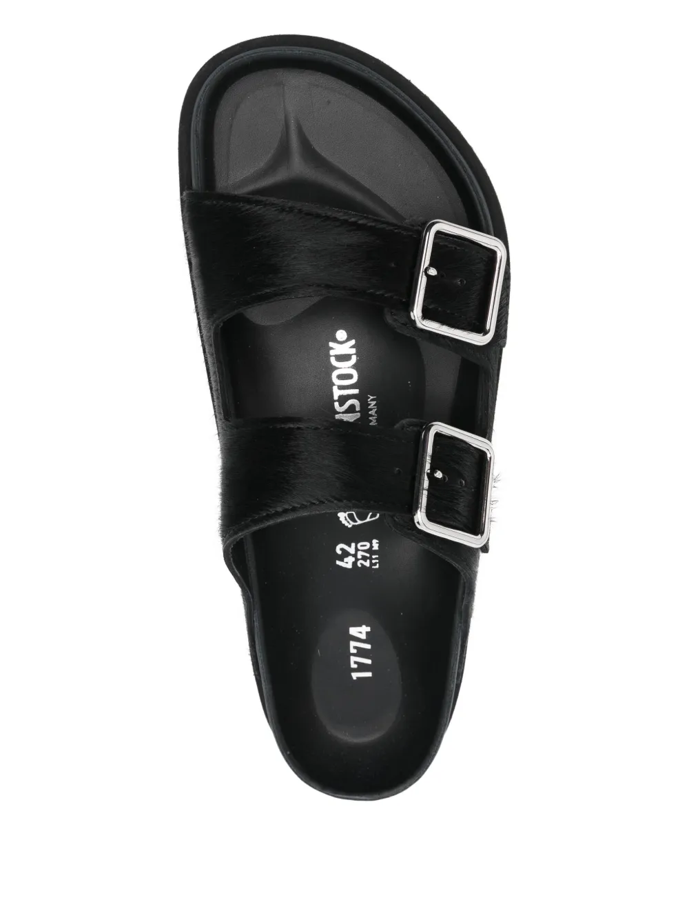 Birkenstock 1774 Arizona sandalen Zwart