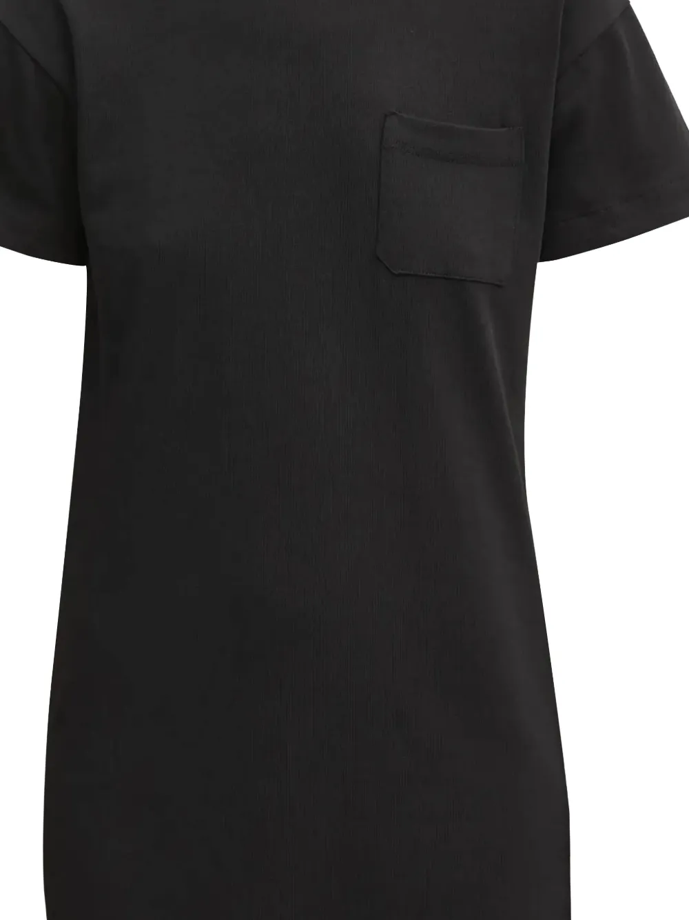 Fiorucci Pocket T-shirt Day Dress In Black