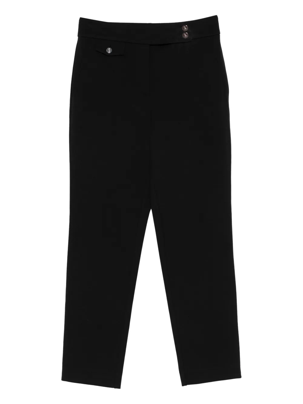 Lauren Ralph Lauren Pantaloni con bottoni - Nero