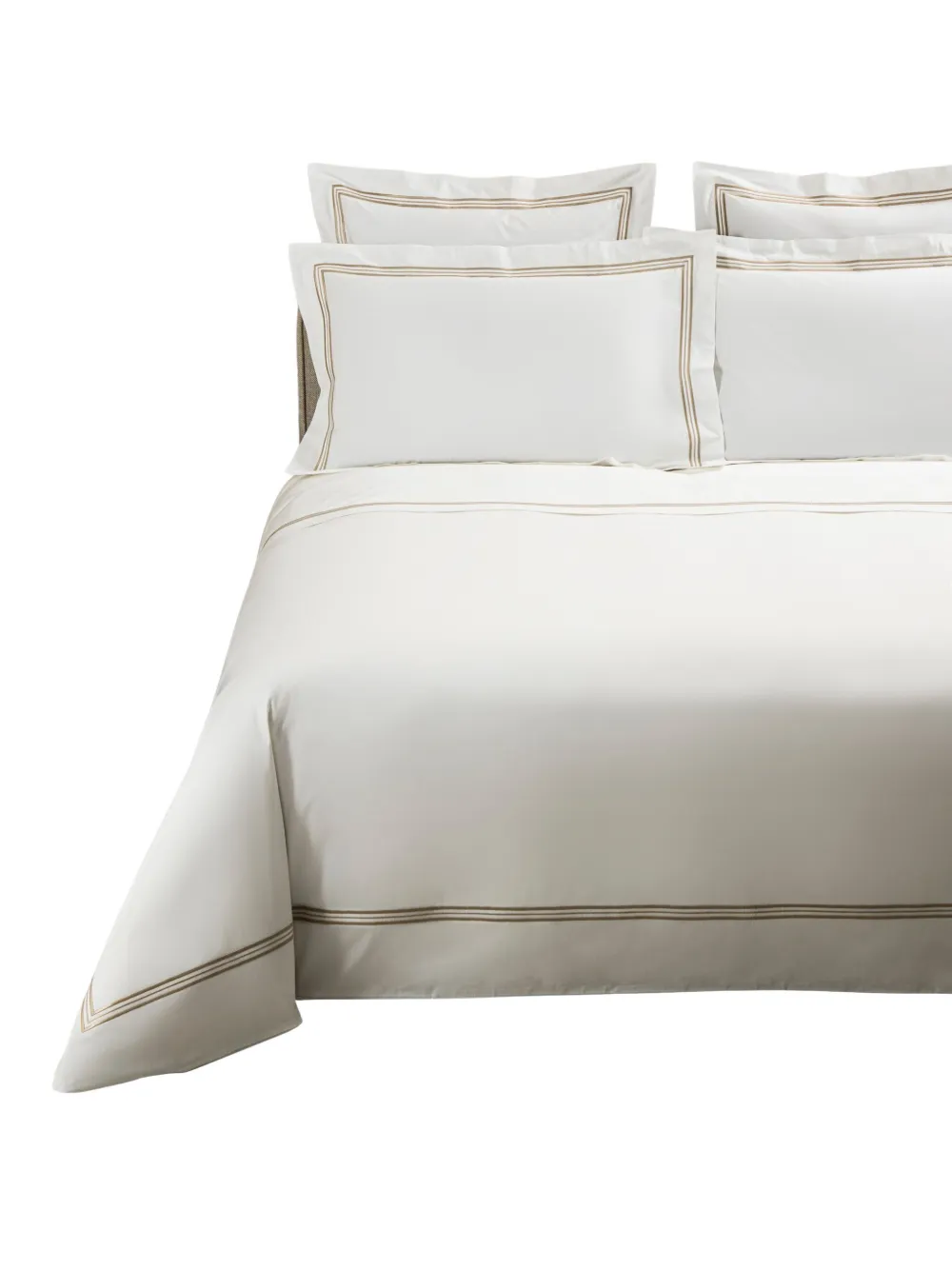 Frette Triplo popeline striped bed sheet (set of four) | Bedding | Image 2