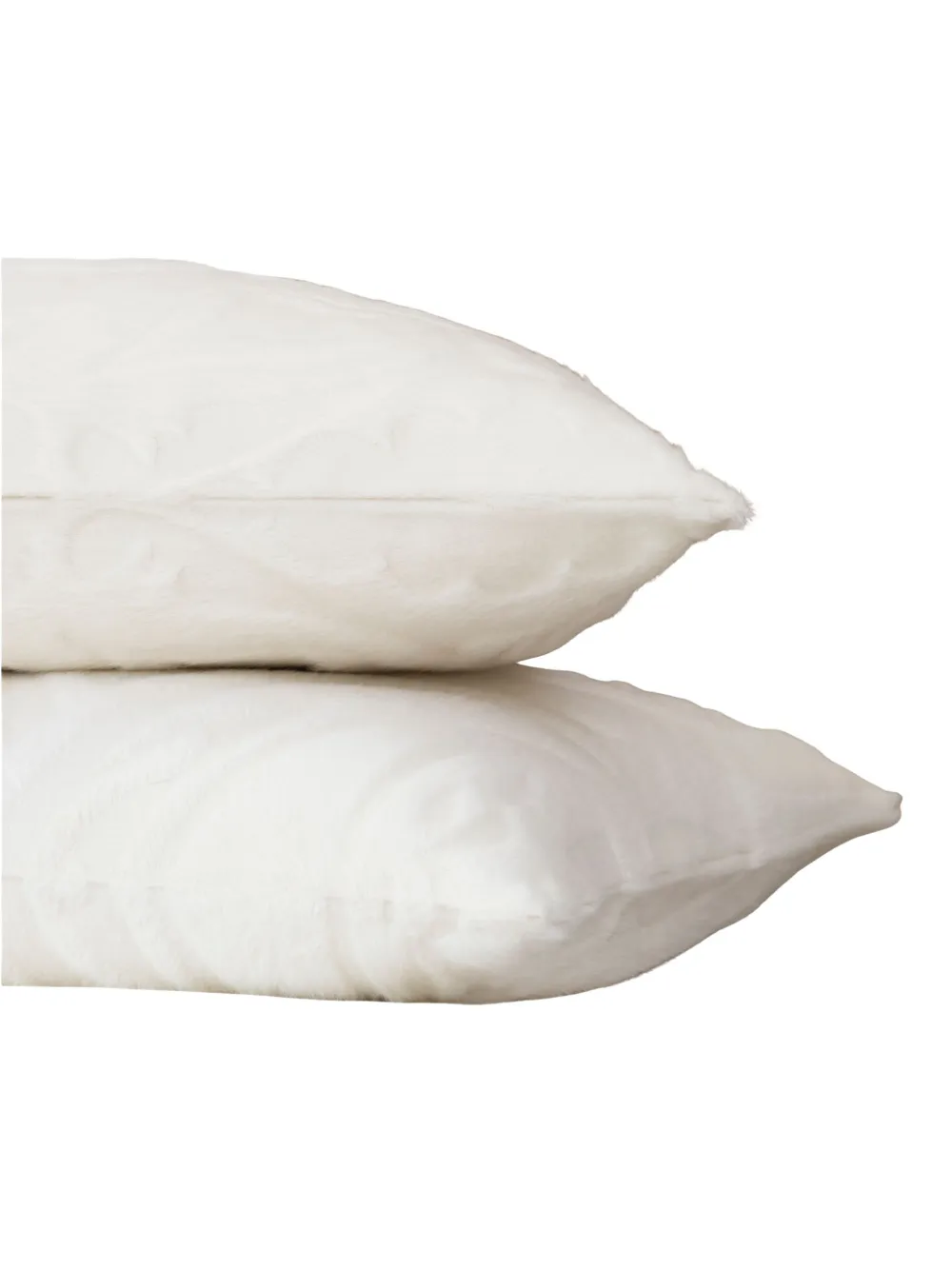 Frette Paisley Zip Cushion Bedding Set In White
