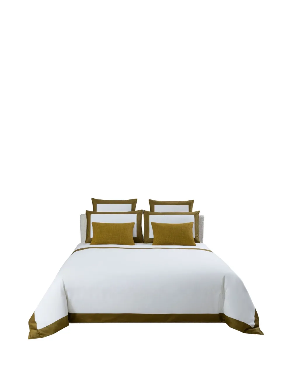 Frette zip adventure cushion bedding set - Bianco