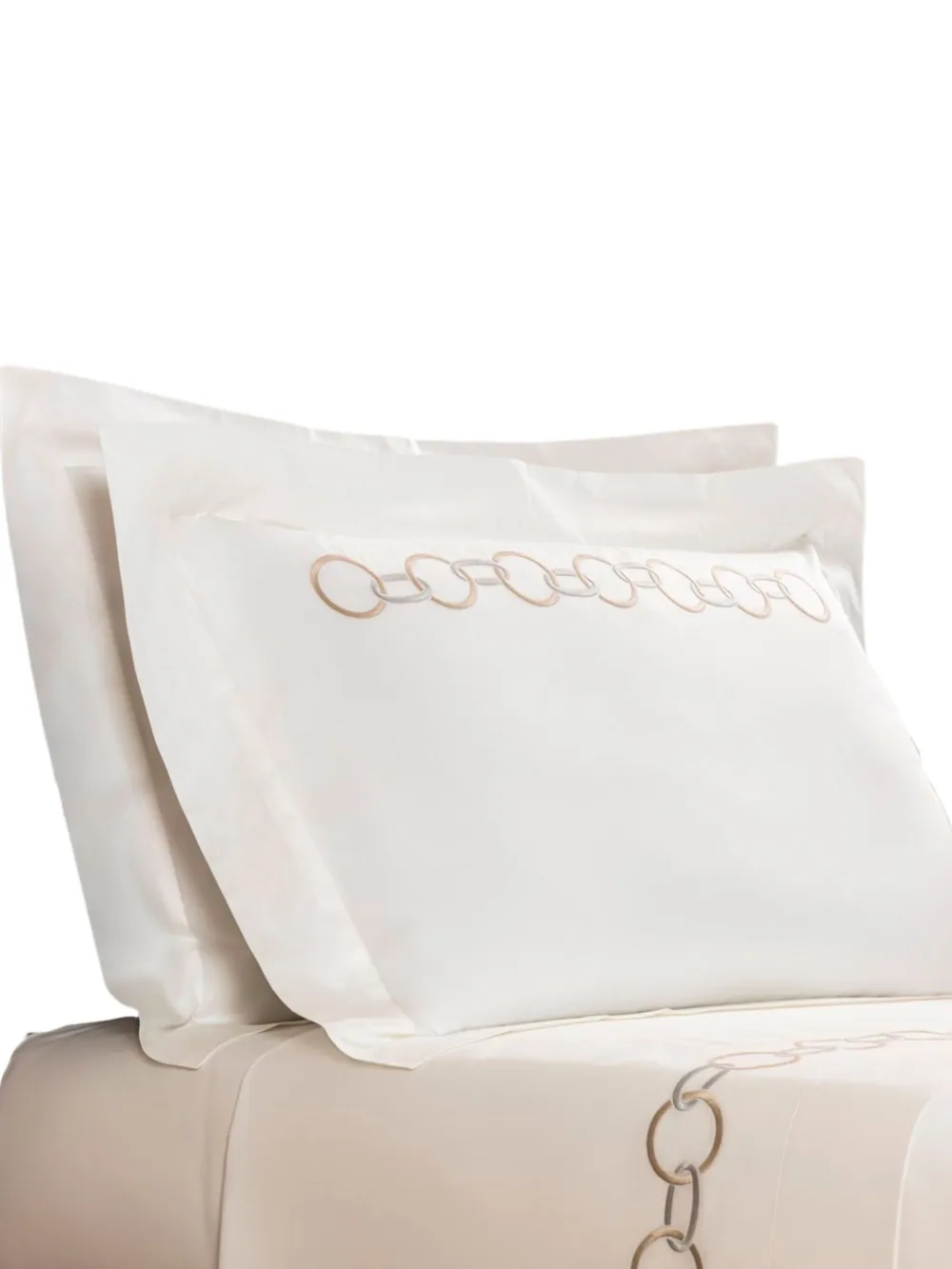 Frette links embroidery duvet set | Bedding | Image 2