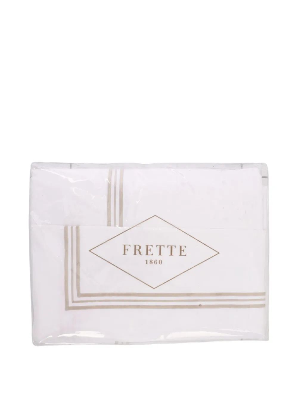 Frette Triplo Popeline Border Duvet Set In White
