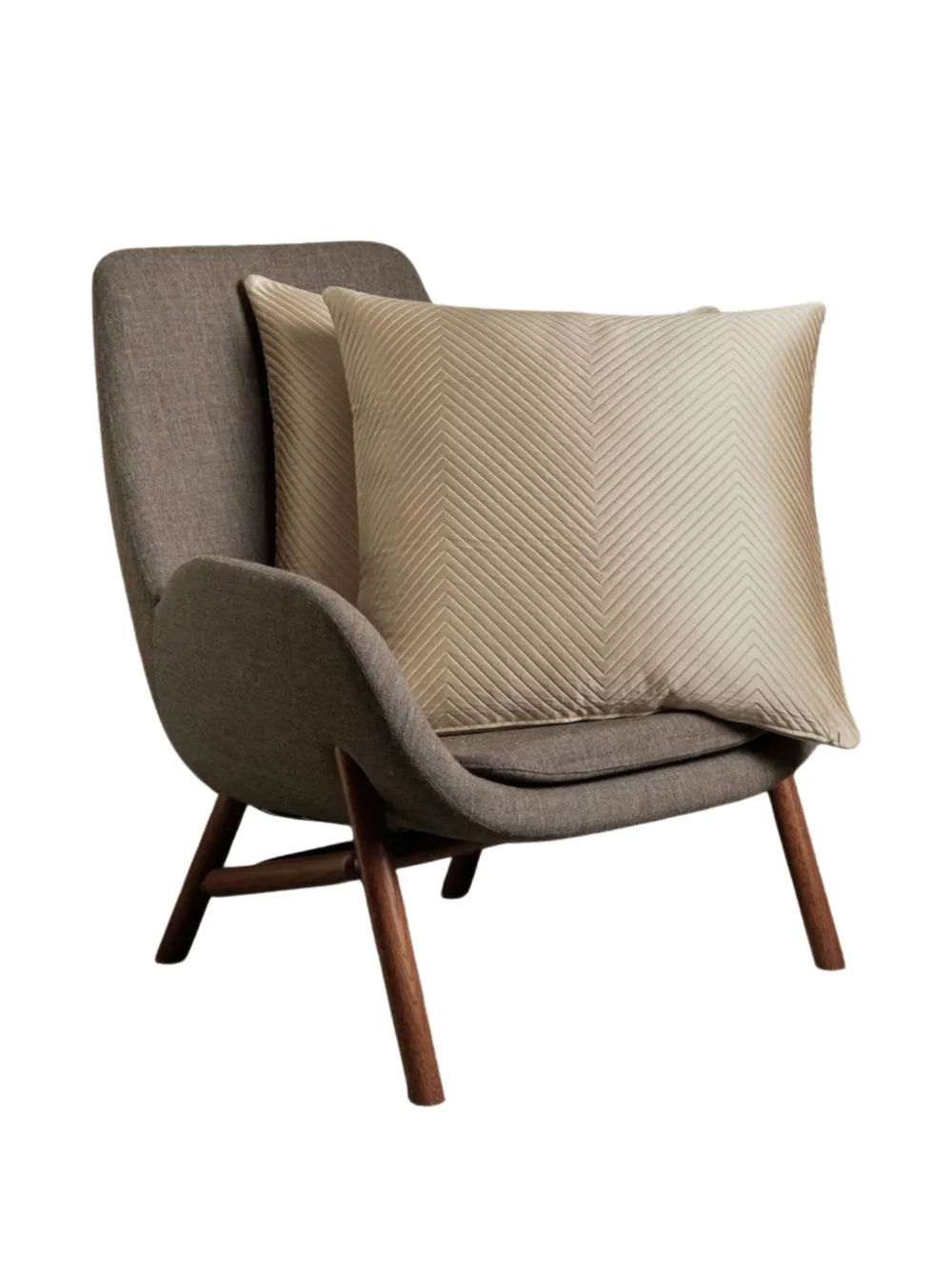 Frette herringbone zip cushion | Bedding | Image 2