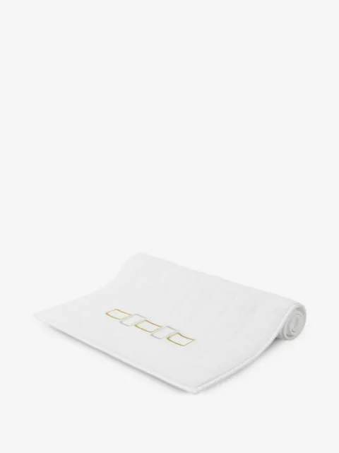 Frette Terry bicolor embroidery towels