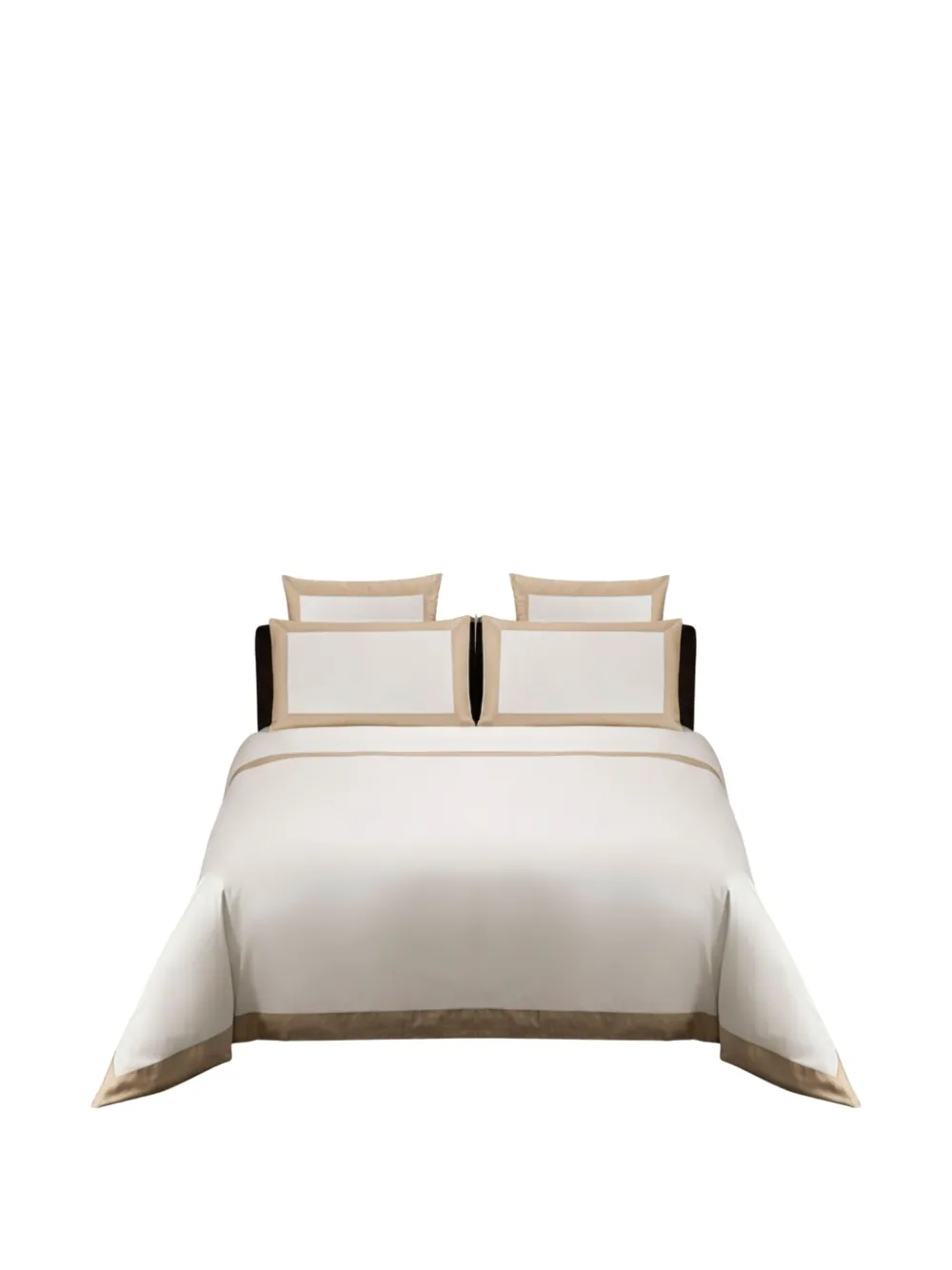 Frette Bold bordered bed sheet (set of four) | White | Image 1