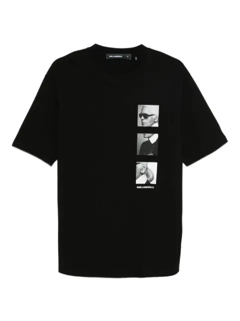 Karl Lagerfeld crew-neck cotton T-shirt