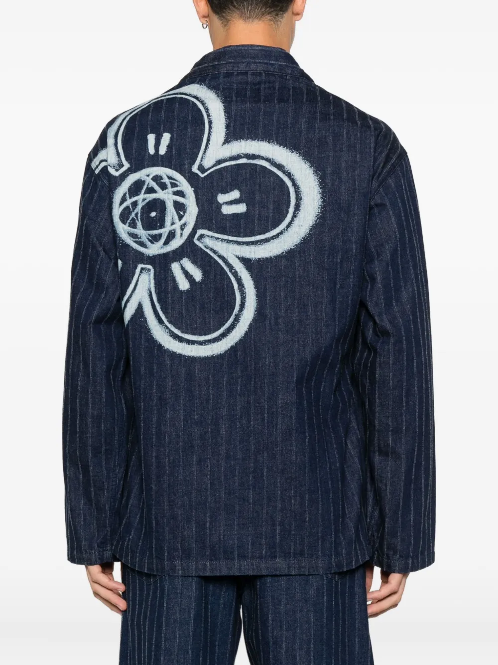 Kenzo x Futura 2000 denim jack Blauw