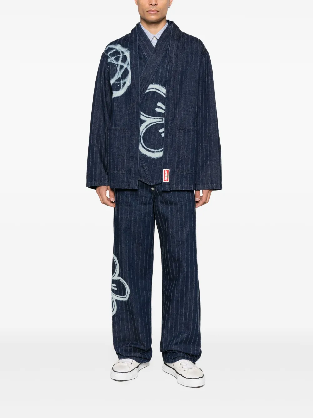 Kenzo chamarra de mezclilla 2000 en colaboración con Futura | Chamarras de mezclilla | Image 2