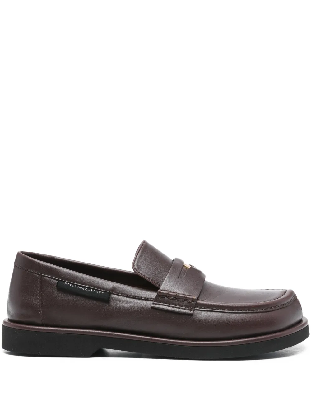 Stella Mccartney Ryder Penny Loafers In Brown