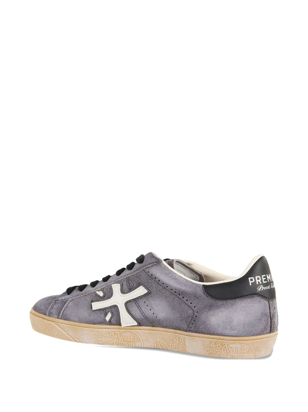 Premiata Steven sneakers met applicatie Grijs