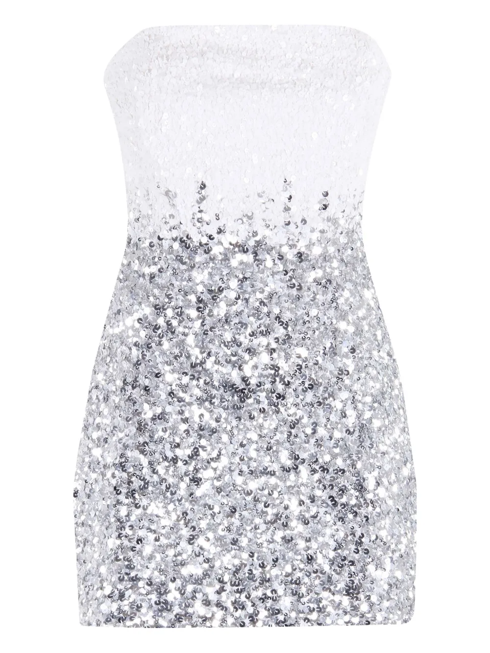 Retrofete Katalina sequin-embellished mini dress | White | Image 1