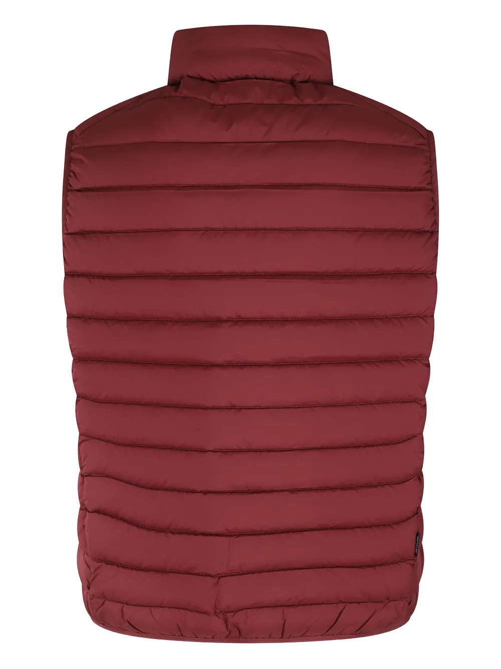 Save The Duck Welt-pocket Gilet In Burgundy
