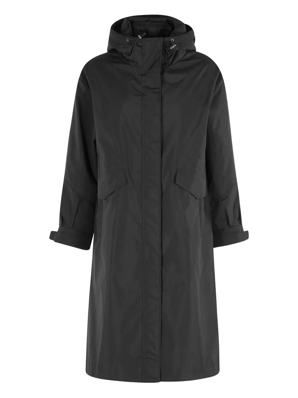 Seventy parka larga con capucha | negro | Image 1