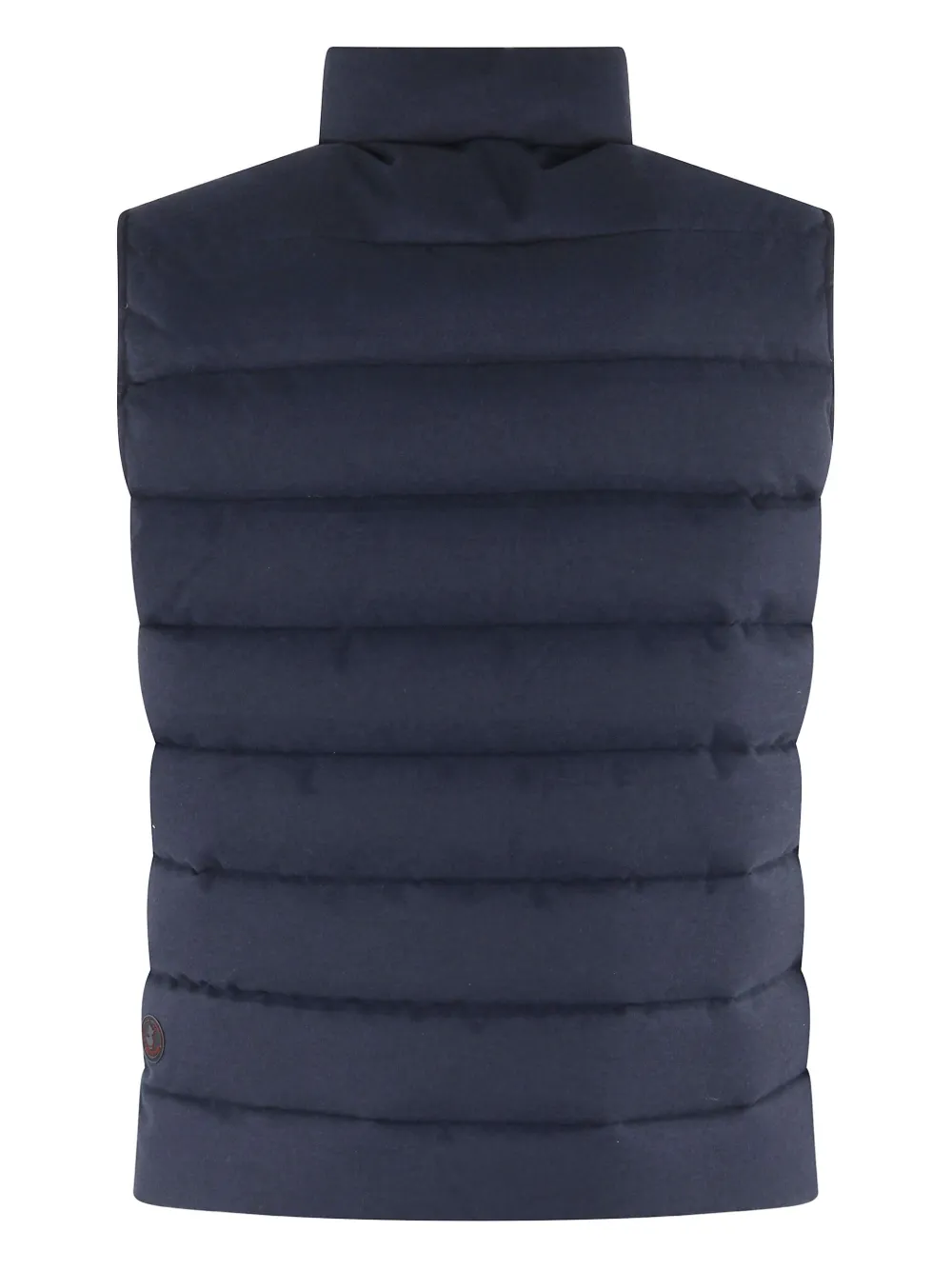 Save The Duck Zip Sleeveless Gilet In Blue
