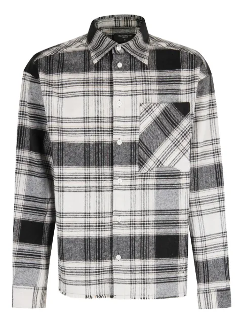 RETERNITY plaid-pattern flannel shirt
