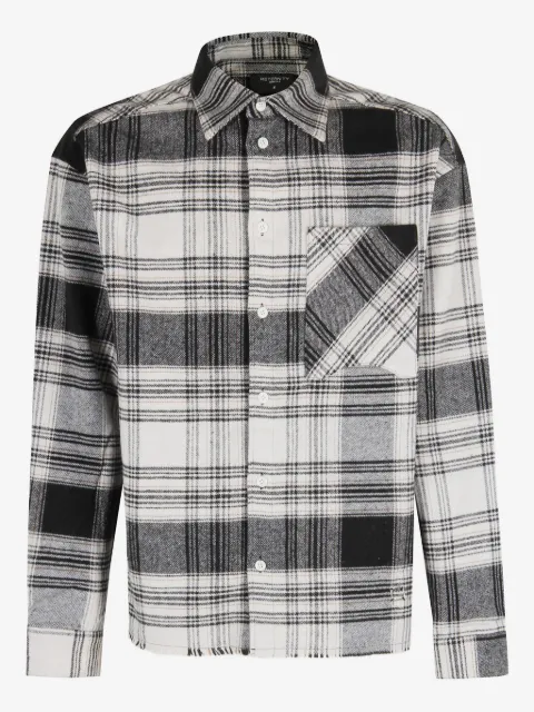 RETERNITY camisa con motivo de cuadros