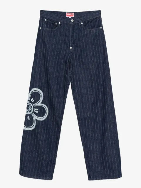 Kenzo x Futura 2000 striped jeans