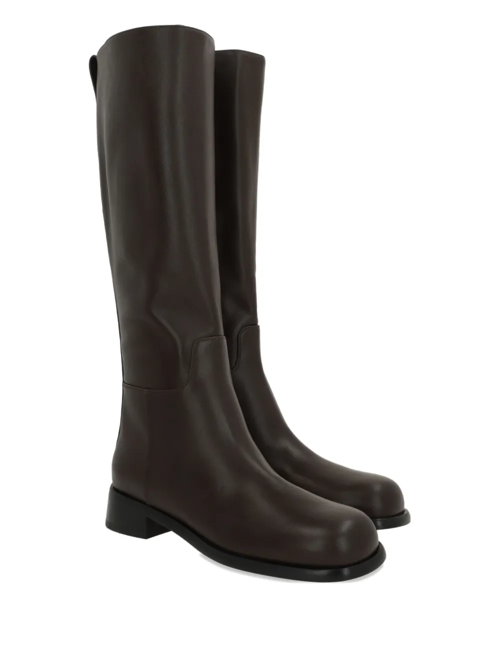 Sergio Rossi Avenue laarzen met rits aan de zijkant Bruin