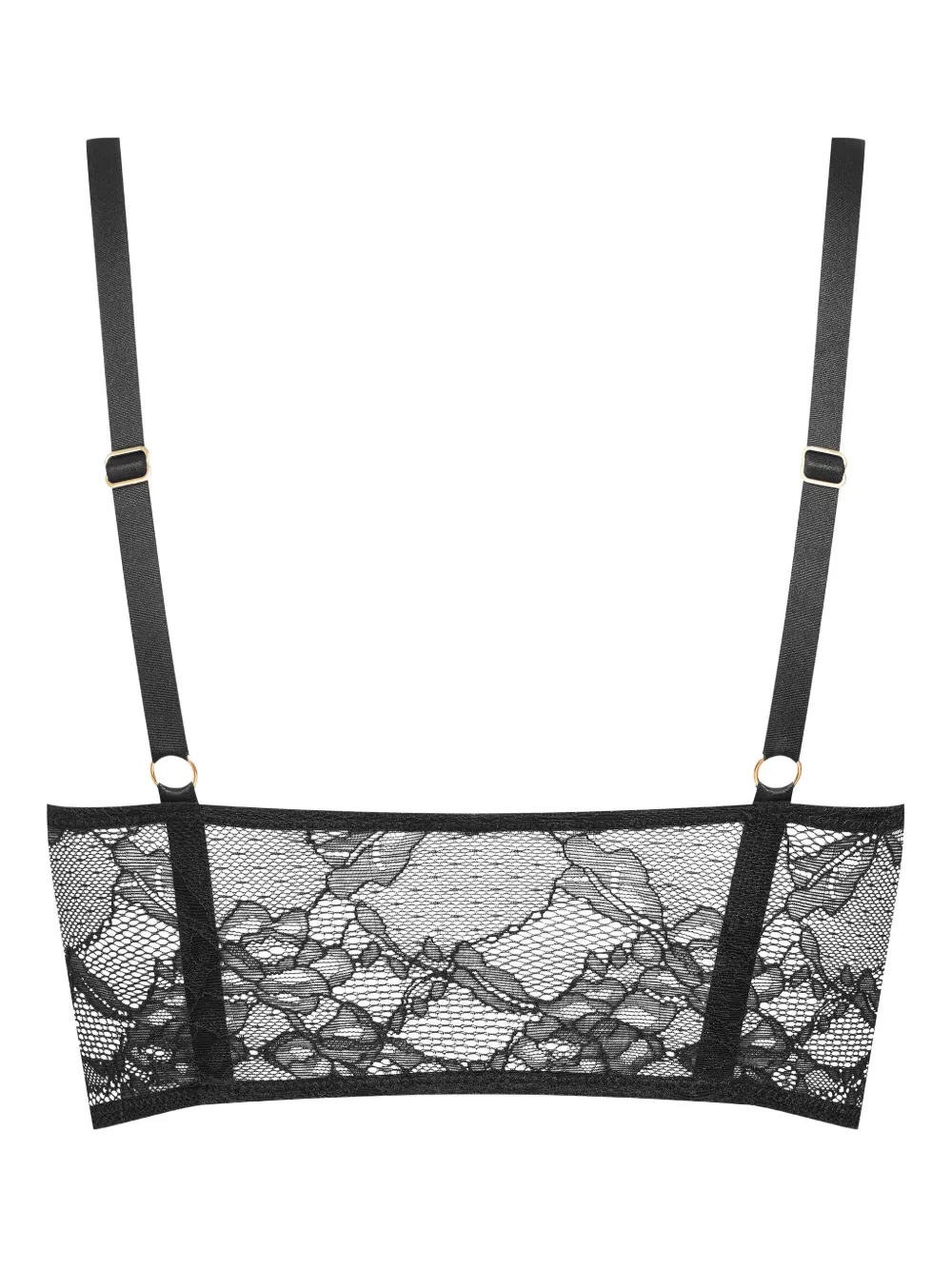 Maison Close Jeux Magnétiques Open Suspender Bustier In Black
